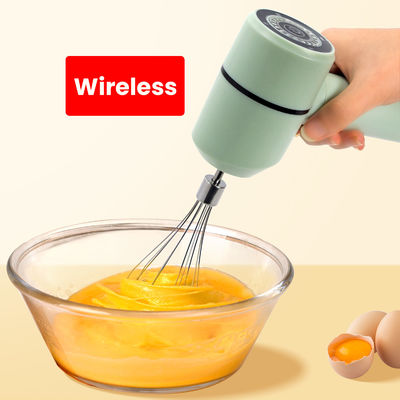 গুণ  Kitchen Mini USB Charging Port Handheld Electric Mixer Three Speed Adjustable কারখানা